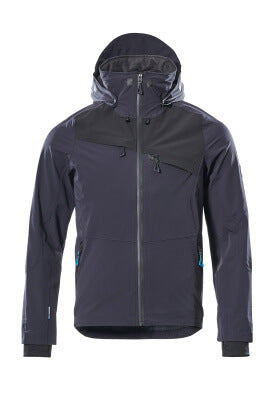 Jacke, ULTIMATE STRETCH, wasserdicht – schwarzblau/schwarz