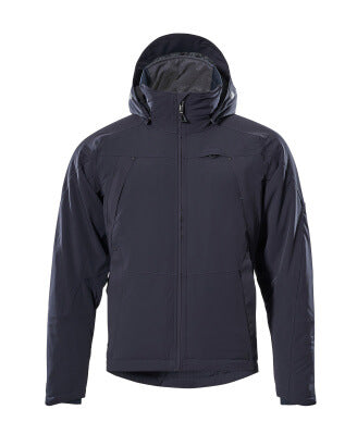 Winterjacke mit CLIMASCOT®, wasserdicht – schwarzblau
