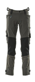 Hose mit Knietaschen aus Dyneema,Stretch – dunkelanthrazit