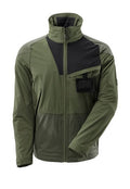 Jacke,ULTIMATE STRETCH, geringes Gewicht – mossgrün/schwarz