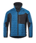 Thermojacke mit CLIMASCOT® – Dunkelpetroleum/ schwarz