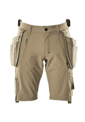 Shorts,abnehmbaren Hängetaschen,Stretch – hellkhaki