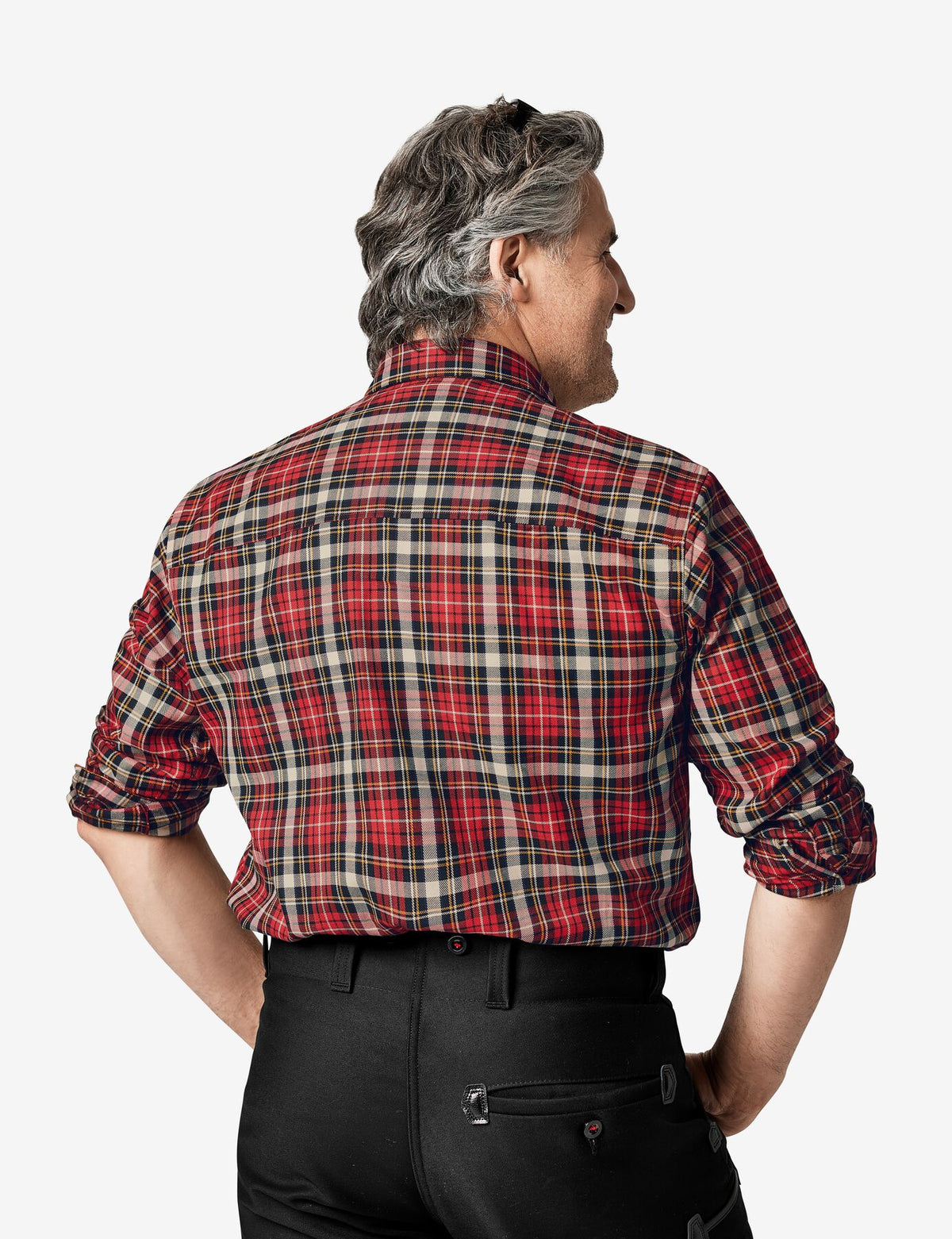 Erhard Hemd 90700 – Rot-schwarz