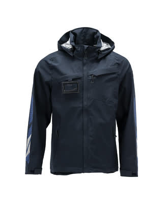 Hardshelljacke, geringes Gewicht – schwarzblau