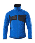 Thermojacke mit CLIMASCOT® – azurblau/schwarzblau