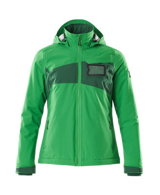 Winterjacke m. CLIMASCOT®, Damen, leicht – grasgrün/grün