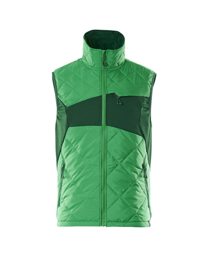 Thermoweste mit CLIMASCOT® – grasgrün/grün