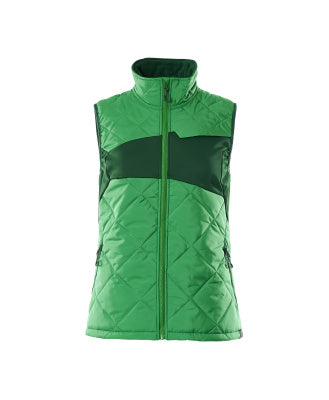 Thermoweste mit CLIMASCOT®, Damen – grasgrün/grün