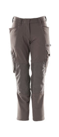 Hose, Damen,DIAMOND, Knietaschen,Stretch – dunkelanthrazit