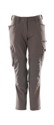 Hose, Damen,DIAMOND, Knietaschen,Stretch – dunkelanthrazit
