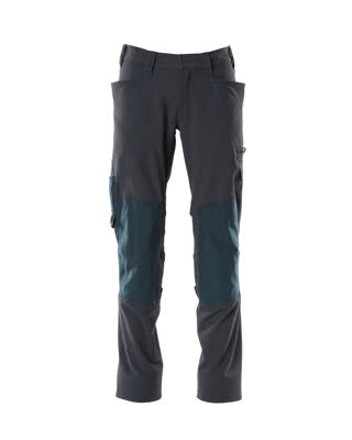 Hose, Knietaschen, ULTIMATE STRETCH – schwarzblau