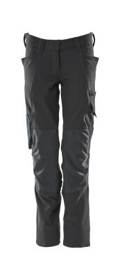 Hose, Damen, PEARL, Knietaschen, Stretch – schwarzblau