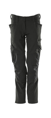 Hose, Damen, PEARL, Knietaschen, Stretch – schwarz