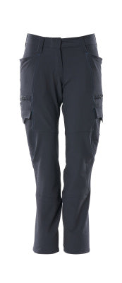 Hose, Damenpassform, DIAMOND, Stretch – schwarzblau