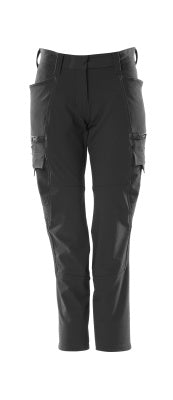 Hose, Damenpassform, DIAMOND, Stretch – schwarz