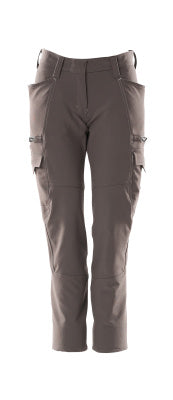 Hose, Damenpassform, DIAMOND, Stretch – dunkelanthrazit