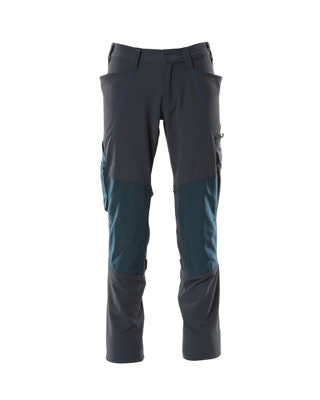 Hose, Knietaschen, ULTIMATE STRETCH – schwarzblau