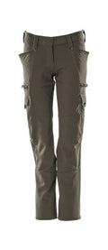 Hose, Damenpassform, PEARL, Stretch – dunkelanthrazit