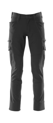 Hose, Schenkeltaschen, ULTIMATE STRETCH – schwarz