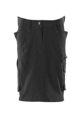 Rock, Stretch, PEARL, 55 cm – schwarz