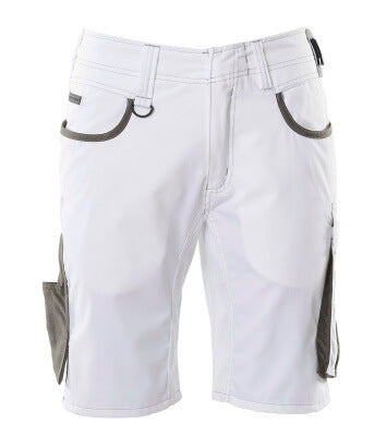 Shorts, geringes Gewicht – weiss/dunkelanthrazit