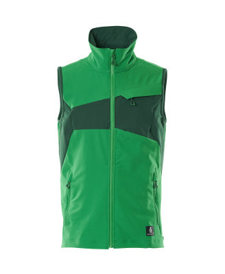Weste, ULTIMATE STRETCH, leicht – grasgrün/grün