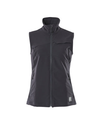 Weste, Damen, ULTIMATE STRETCH, leicht – schwarzblau