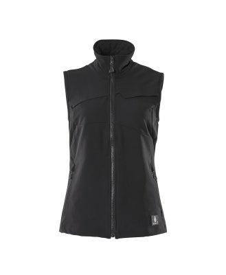 Weste, Damen, ULTIMATE STRETCH, leicht – schwarz