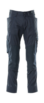 Hose mit Knietaschen, extra leicht – schwarzblau