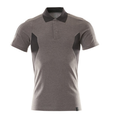 Polo-Shirt, moderne Passform – dunkelanthrazit/schwarz