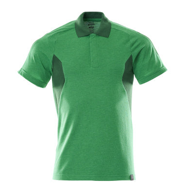 Polo-Shirt, moderne Passform – grasgrün/grün