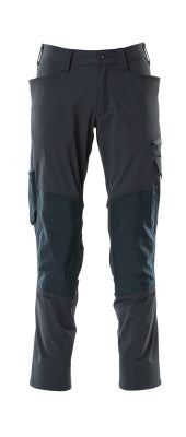 Hose, Knietaschen, ULTIMATE STRETCH – schwarzblau