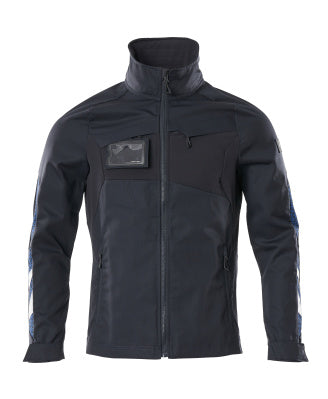 Jacke, Stretch-Einsätze – schwarzblau