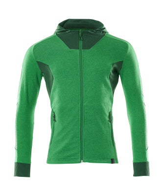 Sweatshirt mit Kapuze, moderne Passform – grasgrün/grün