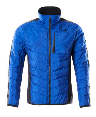 Thermojacke mit CLIMASCOT® – kornblau/schwarzblau