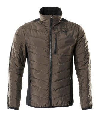 Thermojacke mit CLIMASCOT® – dunkelanthrazit/schwarz