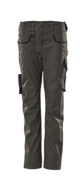 Hose, Damen, Pearl, zweifarbig – dunkelanthrazit/schwarz