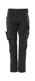 Hose, Damen, Diamond, einfarbig – schwarz