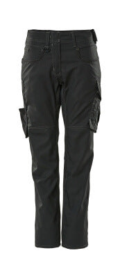 Hose, Damen, Diamond, einfarbig – schwarz