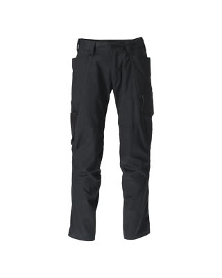 Hose mit Schenkeltasche,geringes Gewicht – schwarz