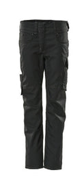 Hose, Damen, Pearl, einfarbig – schwarz