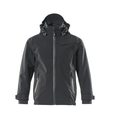 Hard Shell Jacke,Kinder,geringes Gewicht – schwarz