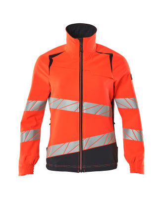 Jacke, Damen, ULTIMATE STRETCH – Hi-vis rot/schwarzblau