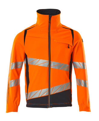Jacke, ULTIMATE STRETCH – hi-vis orange/schwarzblau
