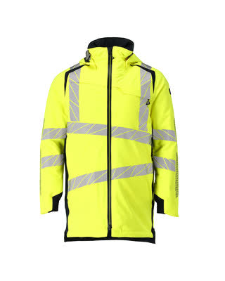 Parka CLIMASCOT®-Futter,geringes Gewicht – hi-vis gelb/schwarzblau