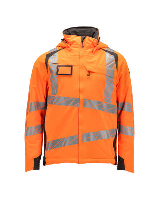 Winterjacke CLIMASCOT®, geringes Gewicht – hi-vis orange/dunkelanthrazit
