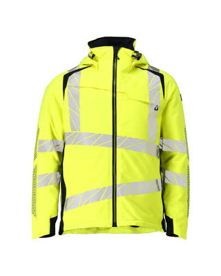 Winterjacke CLIMASCOT®, geringes Gewicht – hi-vis gelb/schwarzblau