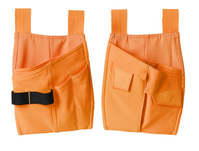 Hängetaschen, stretch, zwei im Set – hi-vis orange