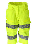 Shorts, Damenpassform, DIAMOND, Stretch – hi-vis gelb