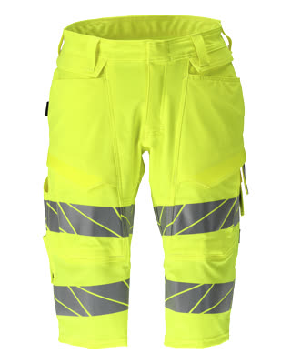 Shorts, ULTIMATE STRETCH – hi-vis gelb